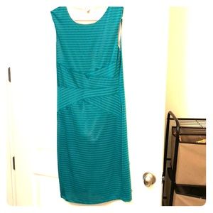 Dress Bright blue green teal